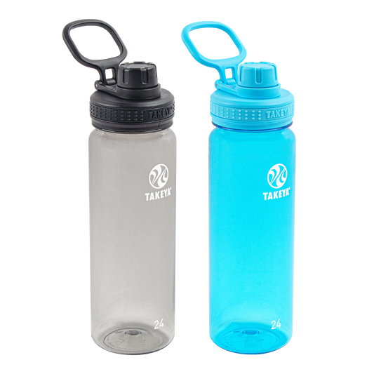 tritan-water-bottle-bundle-with-spout-lid-2-pack-s8 51688-Tritan-Spout-24-2pk-StormyBlack-BreezyBlue-angle_47de1ebc-7e67-4a88-abe1-6dfbee34e6a6.png