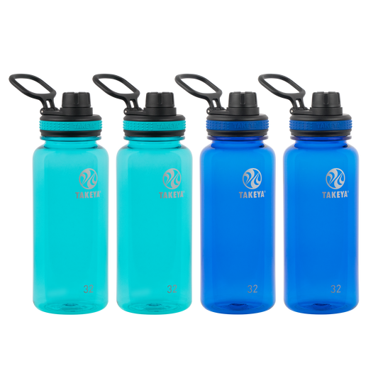 tritan-water-bottle-with-spout-lid-4-pack-p1 50276-Tritan-Spout-32-4pk-Ocean-Royal-angle.png