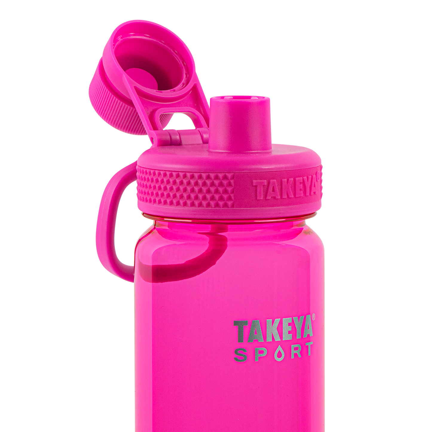 tritan-sport-water-bottle-with-spout-lid-l4 51671-TKS-Tritan-Spout-24-PinkSweep-openlid.png