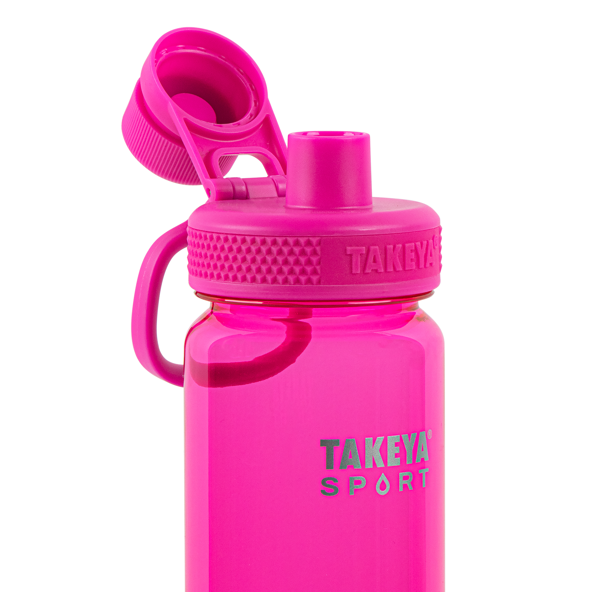 tritan-sport-water-bottle-with-spout-lid-l4 51671-TKS-Tritan-Spout-24-PinkSweep-openlid.png