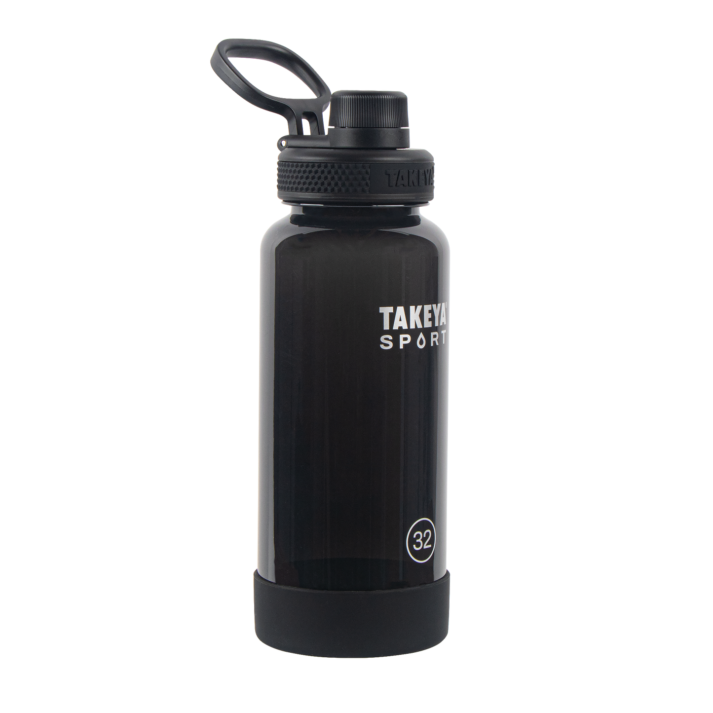 tritan-sport-water-bottle-with-spout-lid-l4 51829-TKS-Tritan-Spout-32-GrandSlamBlack-frontangle.png