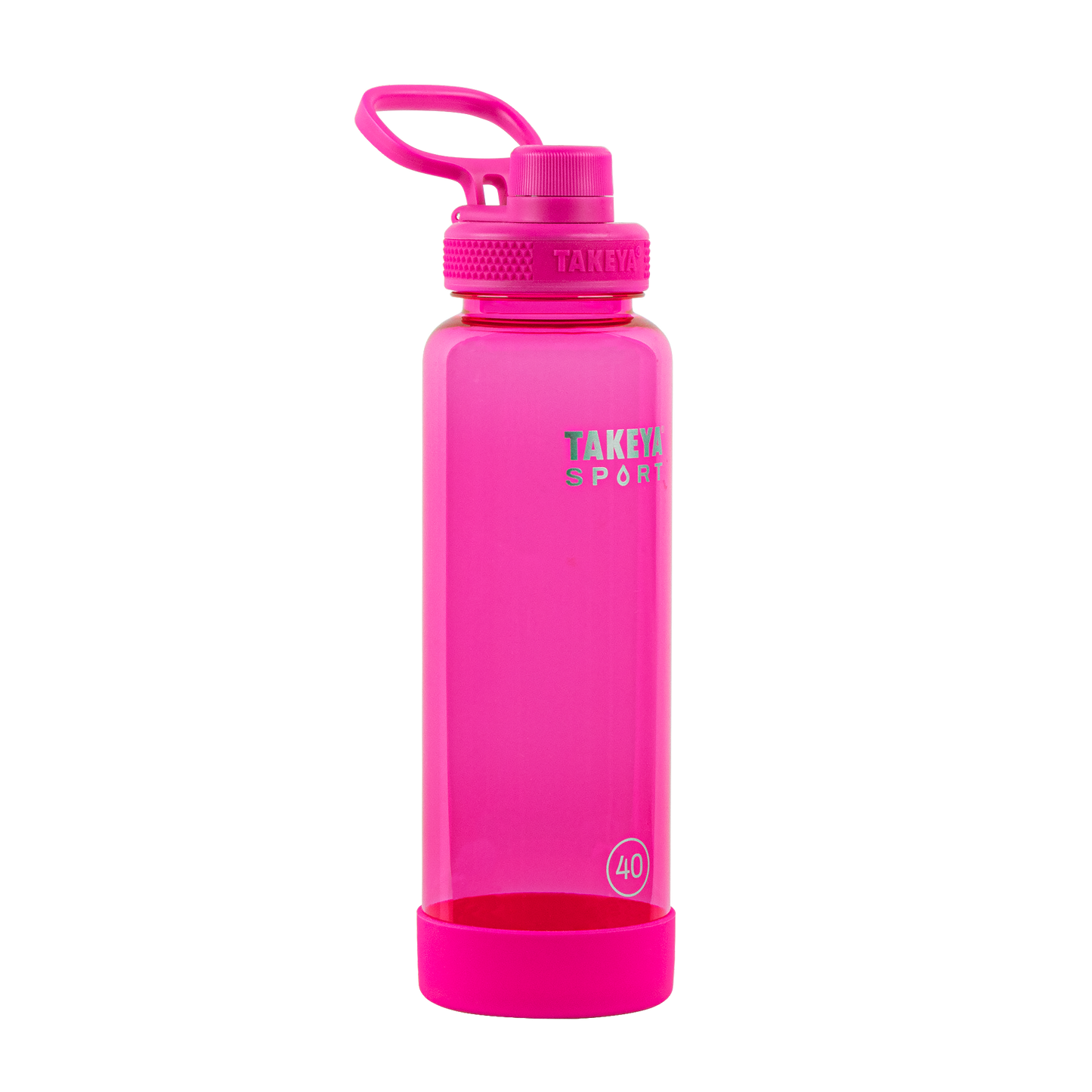 tritan-sport-water-bottle-with-spout-lid-l4 52030-TKS-Tritan-Spout-40-PinkSweep-frontangle.png