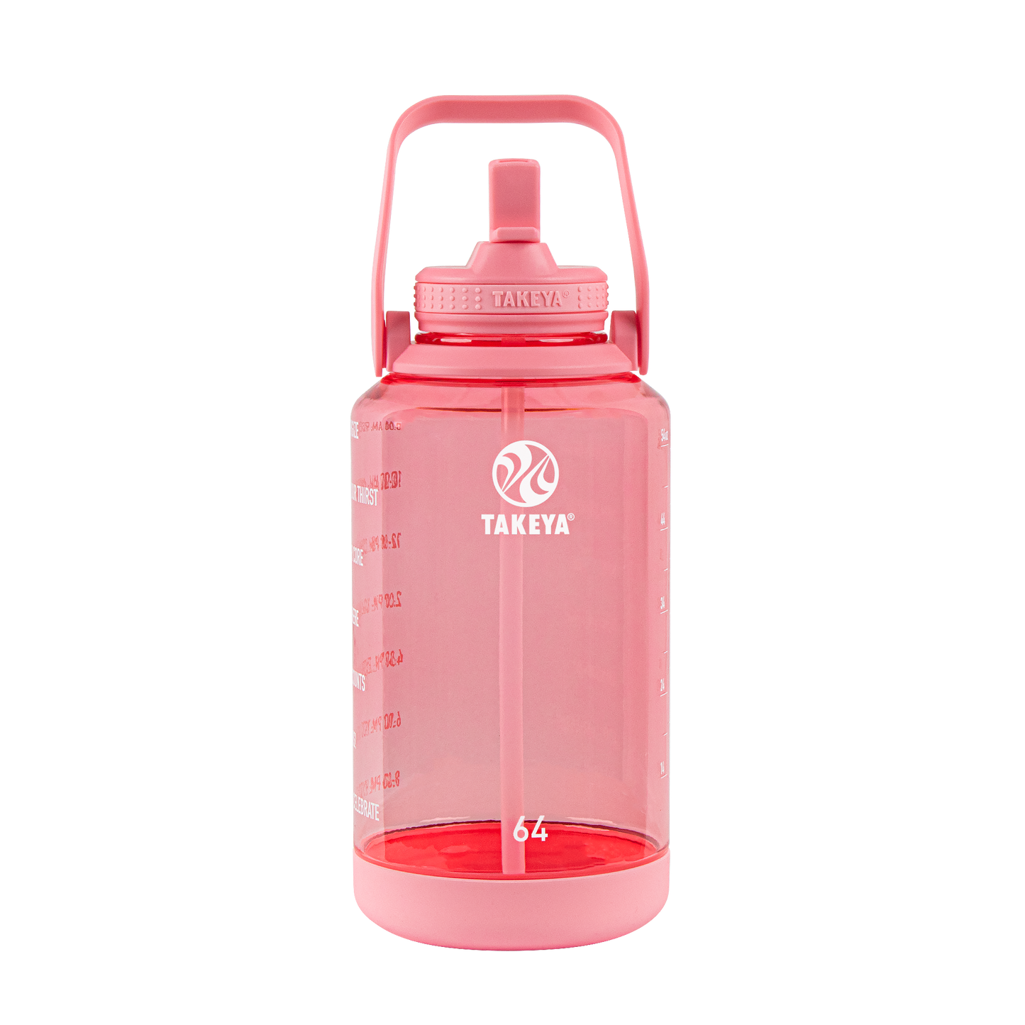 tritan-motivational-water-bottle-with-straw-lid-e2 54143-Tritan-Straw-Motivational-64-FlutterPink-front.png