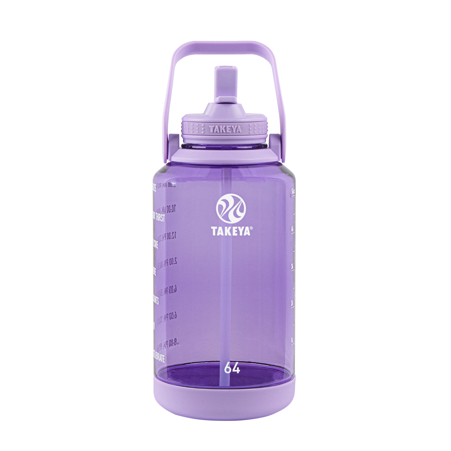 tritan-motivational-water-bottle-with-straw-lid-e2 54144-Tritan-Straw-Motivational-64-VivacityPurple-front.png